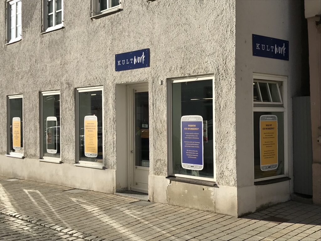 Schaufenster­beschriftungen — Beispiel 3