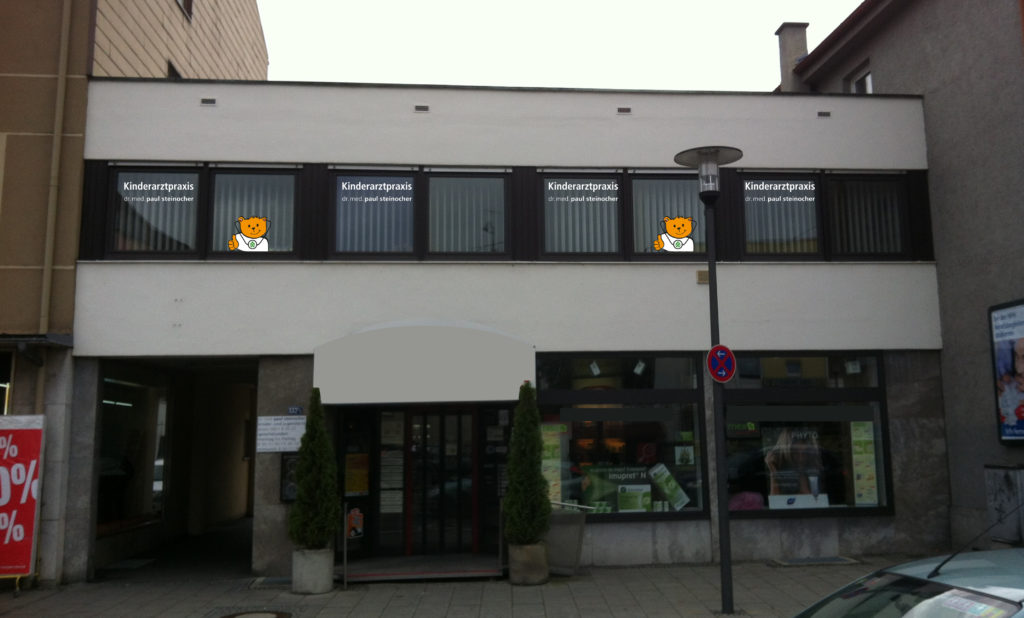 Schaufenster­beschriftungen — Beispiel 4